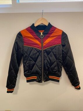 Classic Rock Couture Rising Sun Bomber - XS
